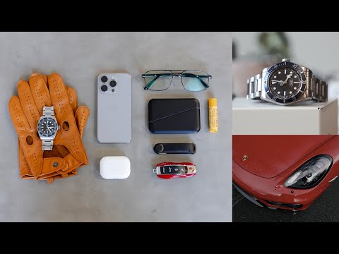 Everyday Carry Daily Essentials — Watches, Cars, Tech [Tudor x Porsche x Apple]