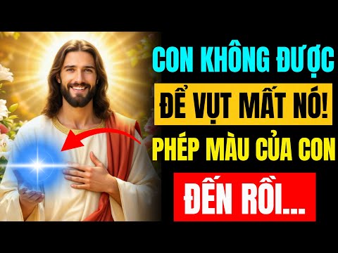 Chúa phán: Mở nó ra NGAY! Thánh Linh vừa xác nhận phép màu của con!