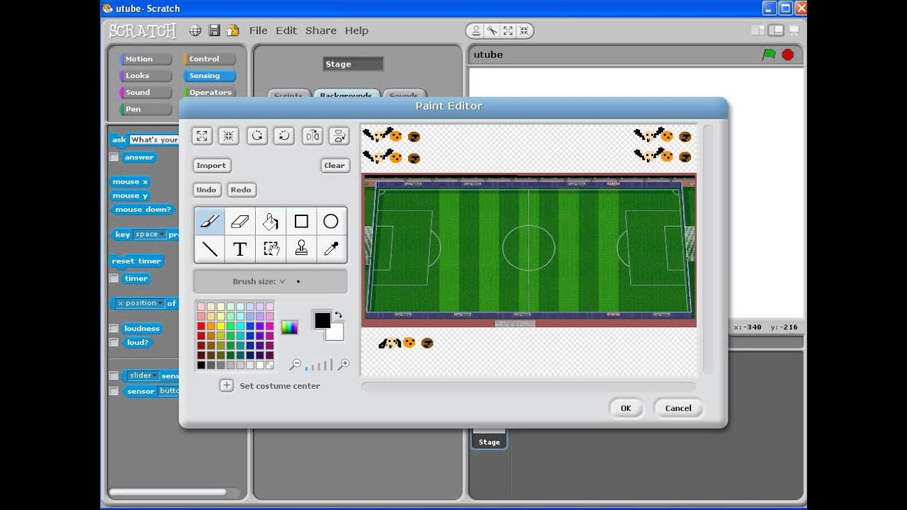 how-to-make-a-football-game-on-scratch-part-2-youtube