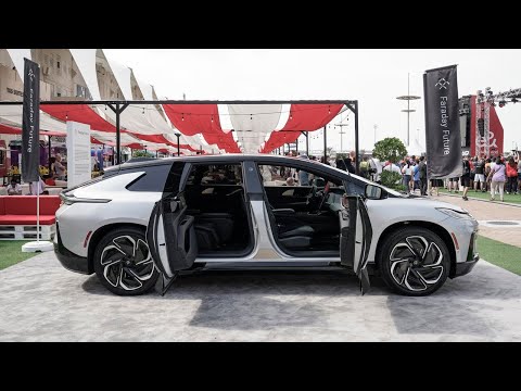 FF 91 2.0 at Formula 1 Etihad Airways Abu Dhabi Grand Prix 2023 | Faraday Future | FFIE