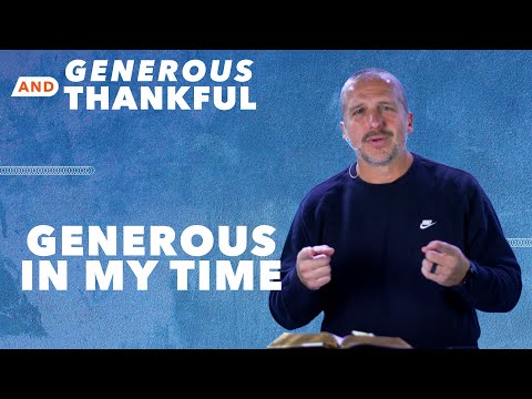 Generous In My Time (GV Online, October 12)