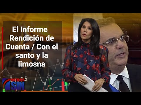 EN VIVO 27/02/2023 #ElInforme con Alicia Ortega: Rendición de Cuenta / Con el santo y la limosna