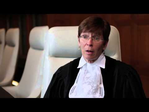 3:58 Judge Joan Donoghue talks about her work for the ICJ and the ...