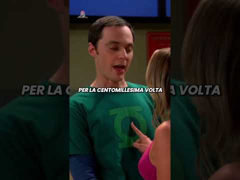 Sono un po' asimmetriche 😂 Jim Parsons e Kaley Cuoco dalla serie The Big Bang Theory
