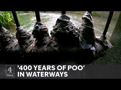 Record amounts of sewage dumped into English waters