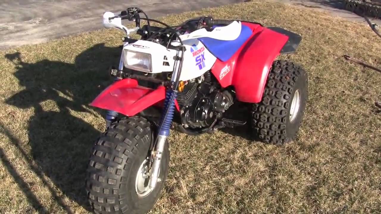 1986 Honda atc 250sx #3