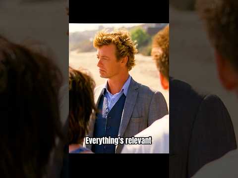 Everything's relevant. #series #shorts #foryou #drama #thementalist