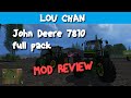 John Deere 7810 Full Pack