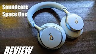 Vido-Test : REVIEW: Soundcore Space One Active Noise Cancelling Wireless Headphones [$99]