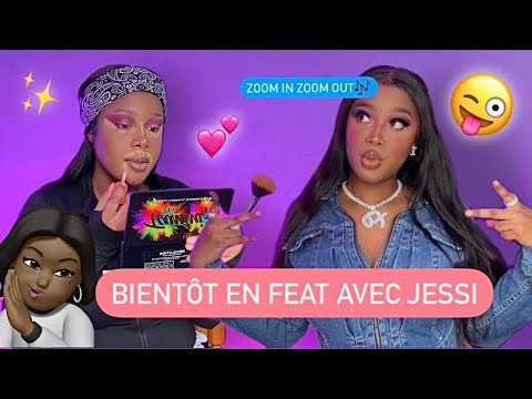 Vidéo JESSI - ZOOM MV  REACTION FR  + MAKE UP LOOK