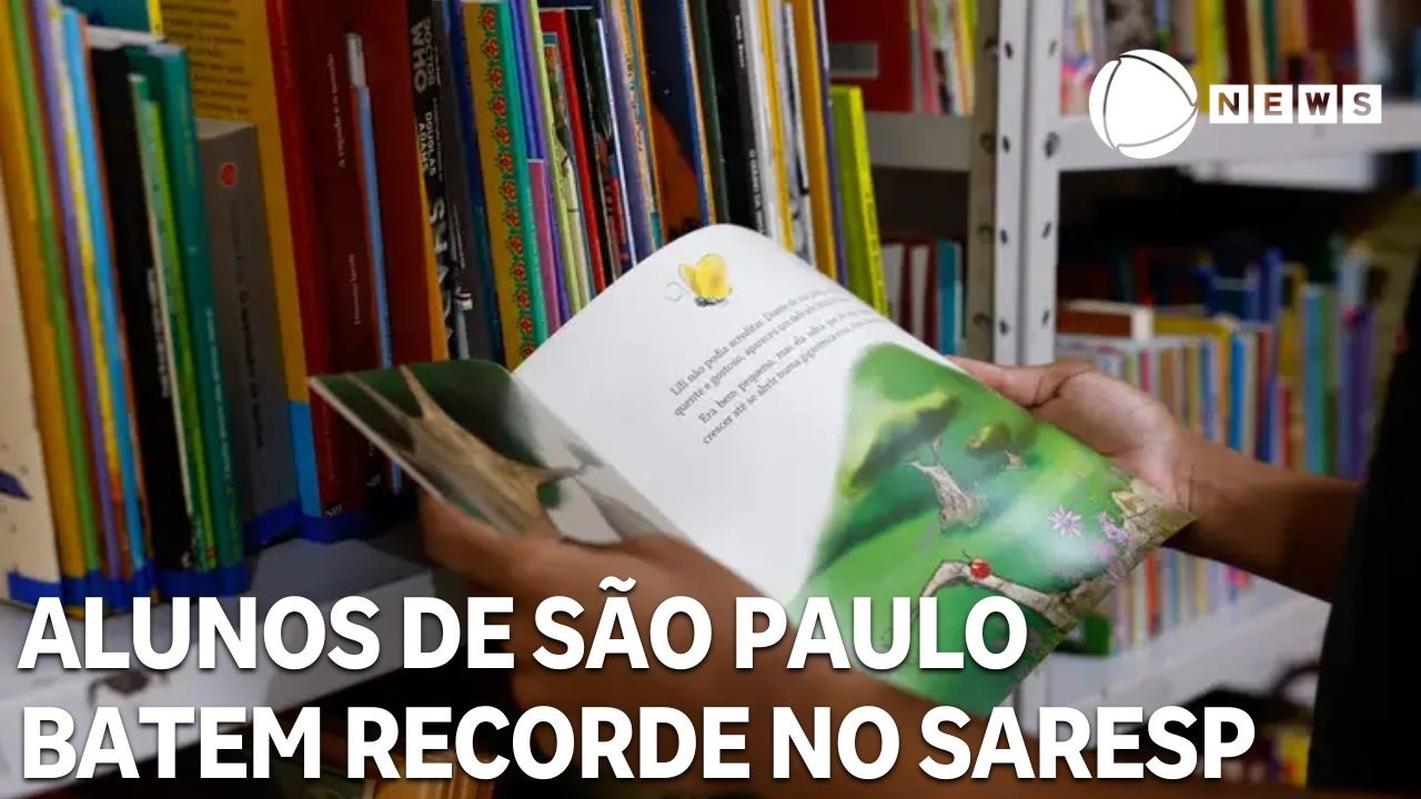 Alunos de São Paulo batem recorde em matemática e melhoram nota de português no Saresp