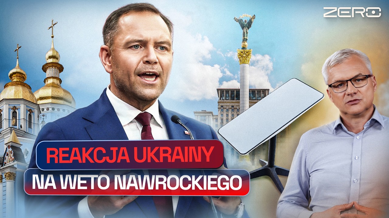 UKRAINA KRYTYKUJE DECYZJE PREZYDENTA NAWROCKIEGO. “smerfy SZUKAJĄ PRETEKSTU”