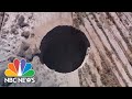 Huge Sinkhole Opens In Chilean Desert
