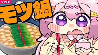 【 料理配信 】モツ鍋食べ食べガール【 cooking 】vtuber