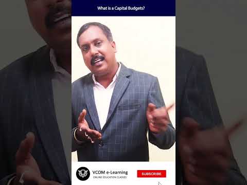 What is a Capital Budgets? – #shortvideo #publicfinance -Video@18 #shorts  #youtubeshorts #viral