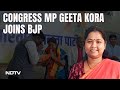 Jharkhand MP Geeta Kora Quits Congress, Joins BJP