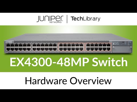 EX4300-48MP Switch Hardware Overview