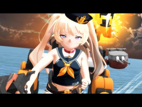 アズールレーン・バッチの新艤装【MMDアズレンドラマ】