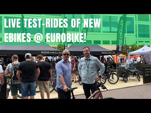 LIVE @ Eurobike 2022: FIRST LOOK at Riese & Müller New Range and More...