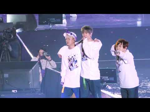 181014 H.O.T. - 빛(중간중간 토니focus) + 엔딩 (Highfive Of Teenagers concert)