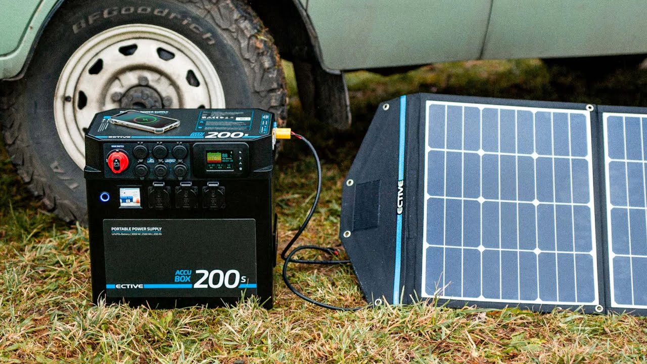 WOHNMOBIL CAMPING ZUBEHÖR 2026 Neuheiten Autarke Stromversorgung im Wohnmobil & Wohnwagen mit ECTIVE