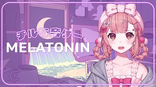 【Melatonin】リズム感0点がチルな音ゲークリアするぞ.ᐟ.ᐟ【兎園るるか￤Vtuber】