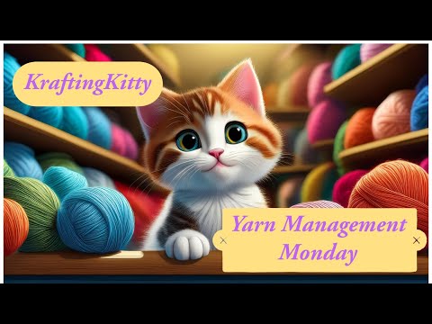 Yarn Management Monday!  The New Wall Begins!