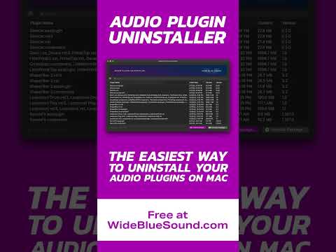 Audio Plugin Uninstaller