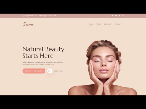 Build and Deploy a Skincare Salon Website Using Next JS, Tailwind CSS & Framer Motion