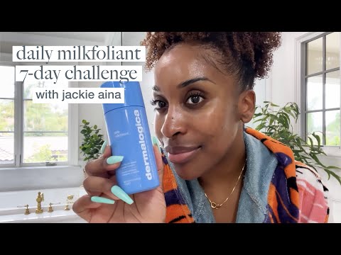 Jackie Aina tries Daily Milkfoliant for 7 days straight!