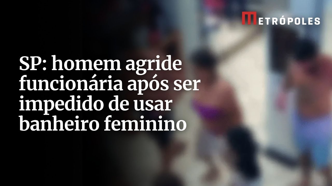 Funcionária é agredida por homem em restaurante