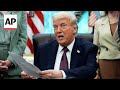 Trump signs an order sending the National Guard into Memphis