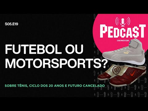 FUTEBOL OU MOTORSPORTS? - Pedcast S05E19: Sobre tênis, ciclo dos 20 anos e futuro cancelado