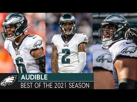 The Best Eagles Mic'd Up Moments of the 2021 Season | Eagles Audible video clip