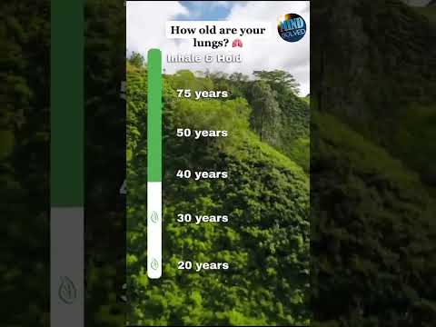 Check How Old Your Lungs Are? -MINDSOLVED