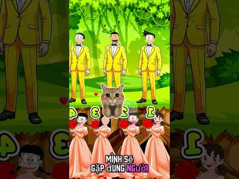 Cô dâu may mắn#doraemon #nobita #shorts #viral #trending