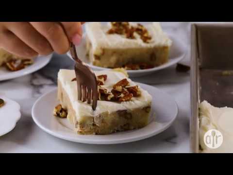 How to Make Carolina Butter Pecan Cake Bars | Dessert Recipes | Allrecipes.com