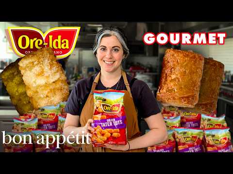 Pastry Chef Attempts to Make Gourmet Tater Tots | Gourmet Makes | Bon Appétit
