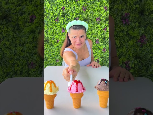 Smart Girl vs Fake Ice Cream AURA 1000% 😱💀🍦 #shorts #khamitovy #martaandrustam
