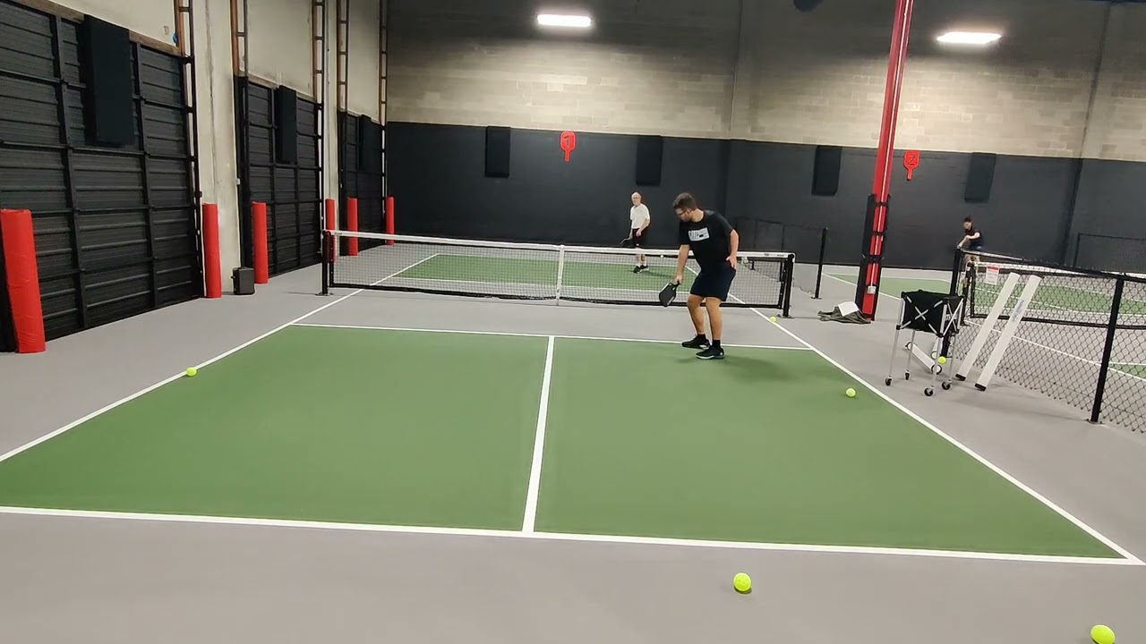Amateur Pickleball Learns Baseline Drives from Professional