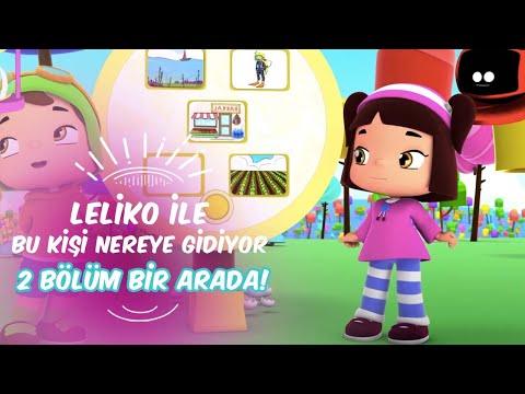 Leliko ile Bu Kişi Nereye Gidiyor 👔 Leliko ve Pisi İle 2 Bölüm Bir Arada | Düşyeri