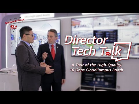 A Tour of the High-Quality 10 Gbps CloudCampus Booth | Director Tech Talk