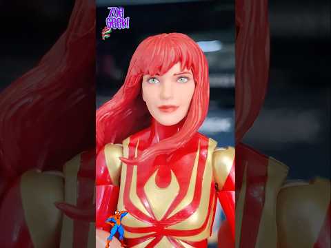 Mary Jane Watson - Iron Spider Marvel Legends y Magic The Gatherin #Shorts