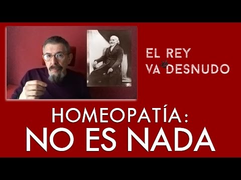 Homeopatía: no es nada