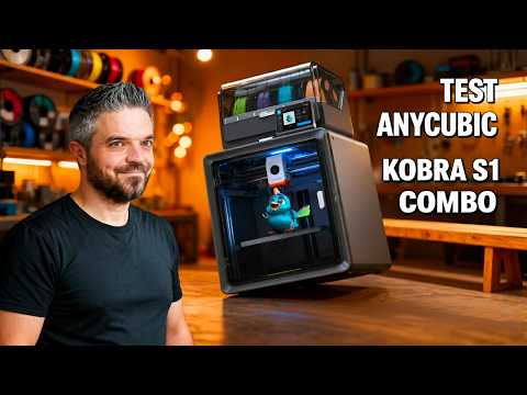 Anycubic Kobra S1 Combo : Le Test Complet (Multicolore, Vitesse, Défauts)