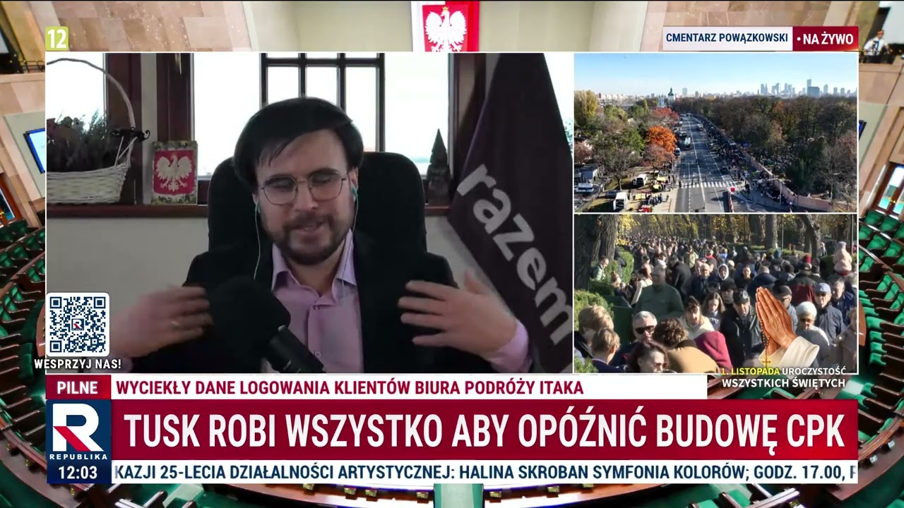 Tusk robi wszystko, aby opóźnić budowę CPK | #PolitycznePodsumowanieTygodnia