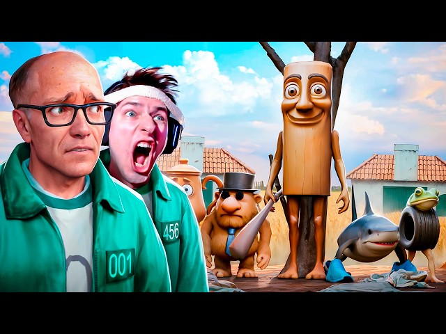 ИТАЛЬЯНСКИЕ МЕМЫ ОХОТЯТСЯ НА НАС в ИГРЕ В КАЛЬМАРА в VR! АНАТОХИЧ и ДРЫНДА в Garry’s Mod