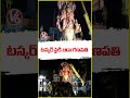 khairatabad Ganesh Idol Lifted onto a Big Tusker for the Shobha Yatra | V6 News - 02:59 min - News - Video