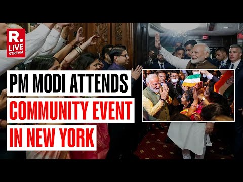 PM Modi LIVE From New York: PM Modi Addresses The Indian Diaspora In New York | QUAD Summit 2024