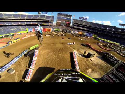 GoPro HD: Ryan Villopoto Practice Lap 2013 Monster Energy Supercross From San Diego, CA 
